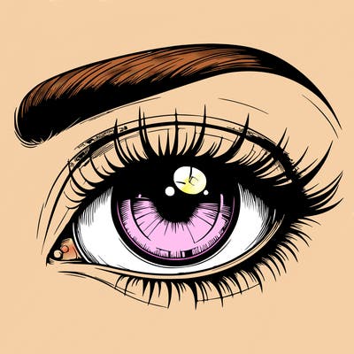 realistic eye