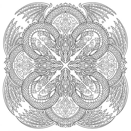 Kaleidoscope Dragons