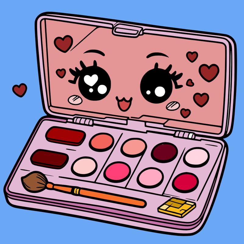 makeup pallet