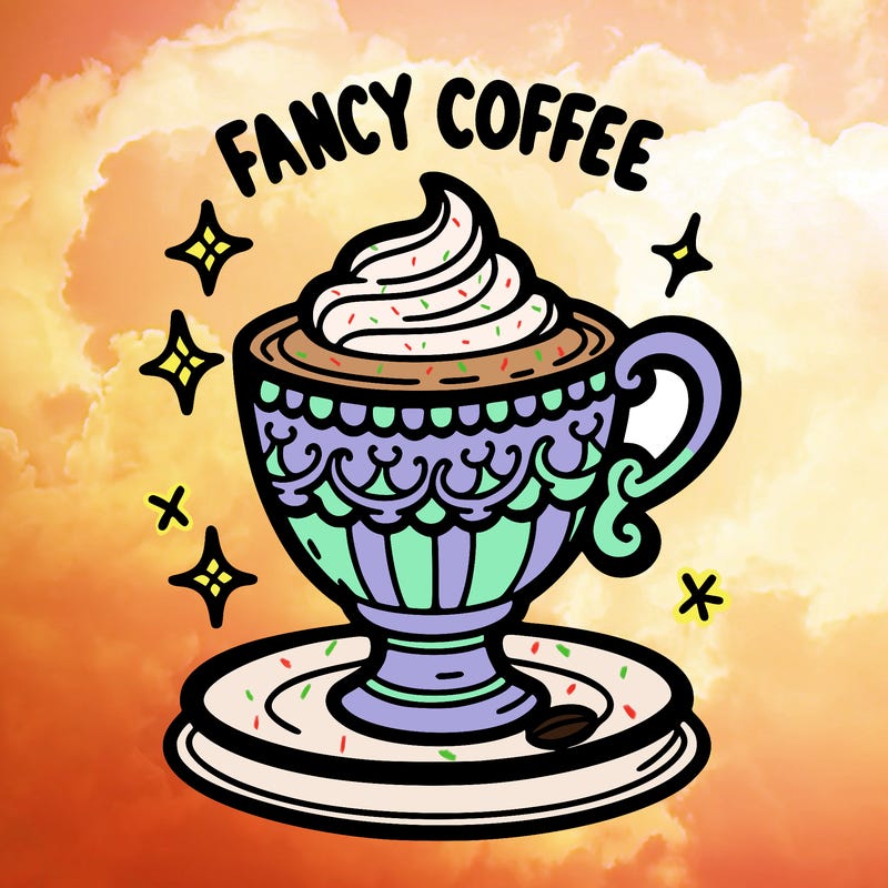 fancy coffee