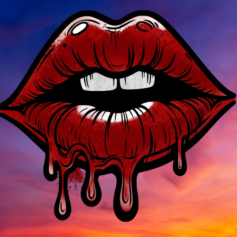lips that look realistic and drip