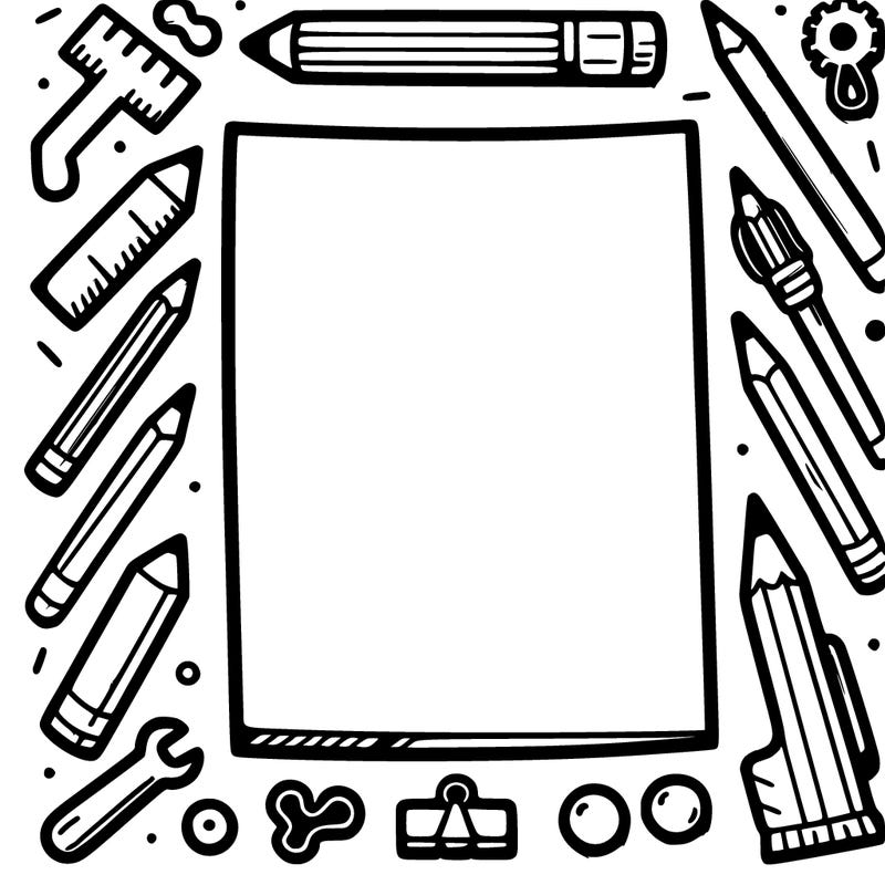 blank sheet of paper paper