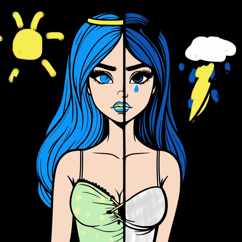 devil vs angel realistic girl