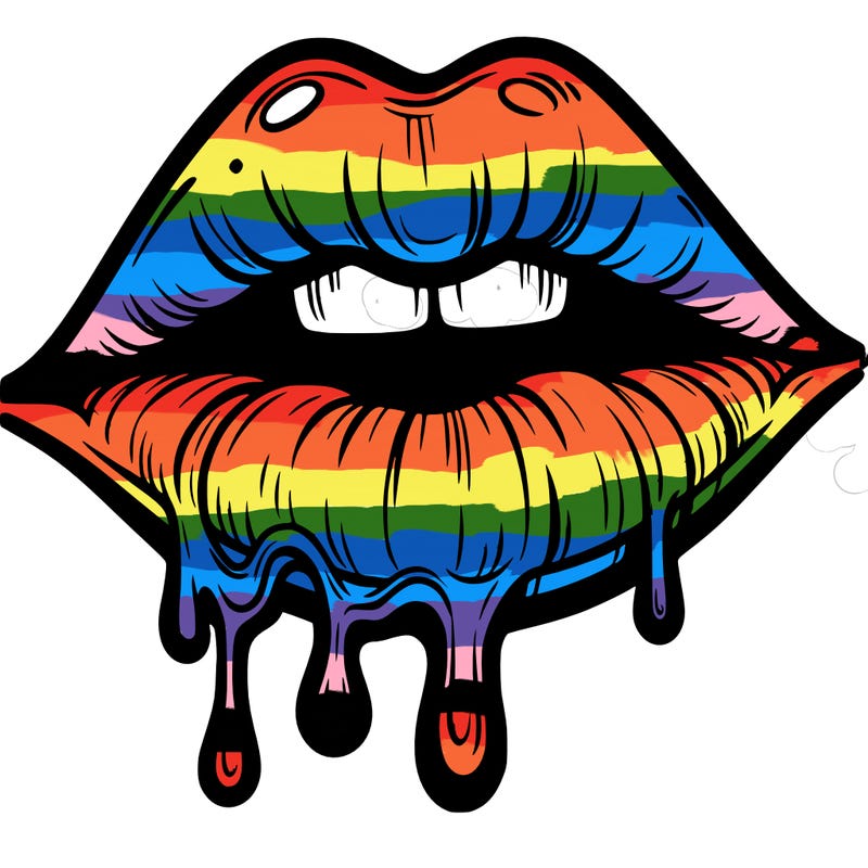 lips that look realistic and drip