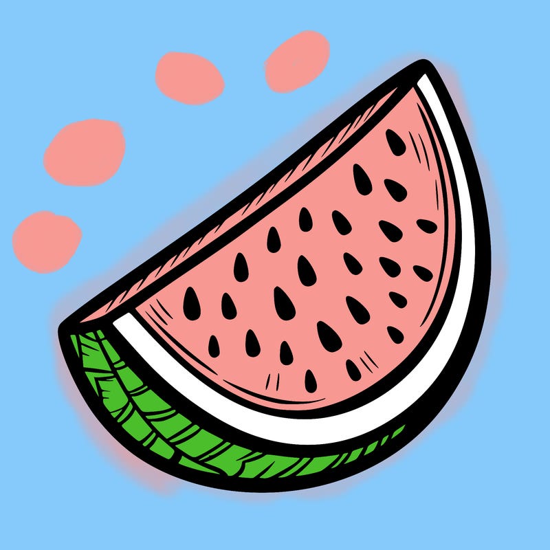 watermelon slice