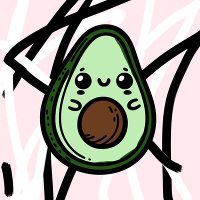 cute avocado