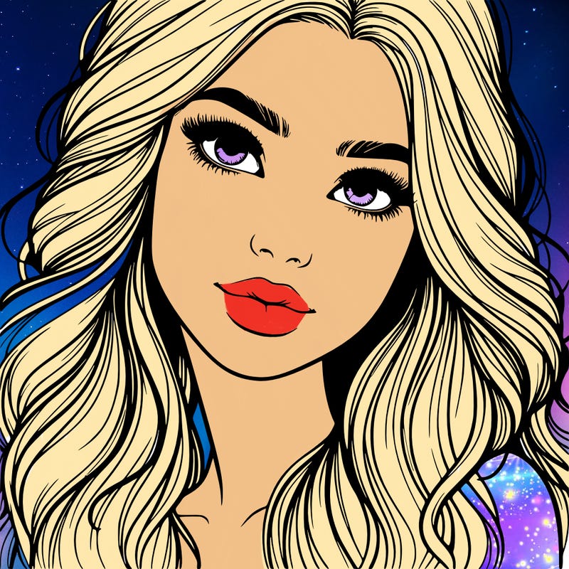 beautiful realistic girl