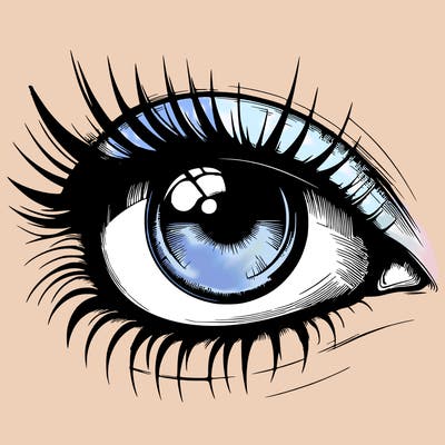 realistic eye