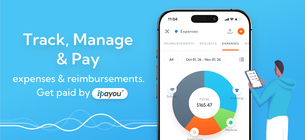 AppClose - Interface de l'application mobile AppClose pour le suivi et la gestion des dépenses et des remboursements de coparentalité