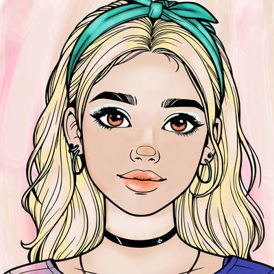 realistic teenage girl