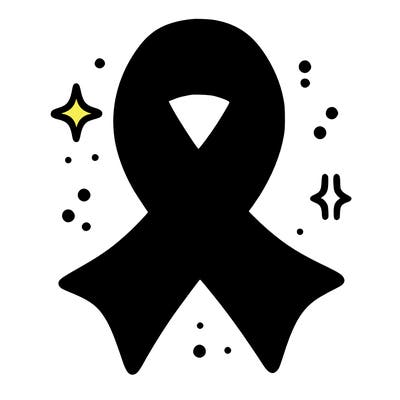 ribbon symbol of national breast cancer awareness month