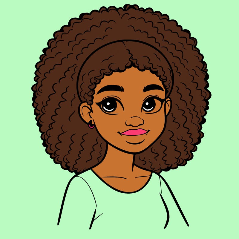 realistic black girl