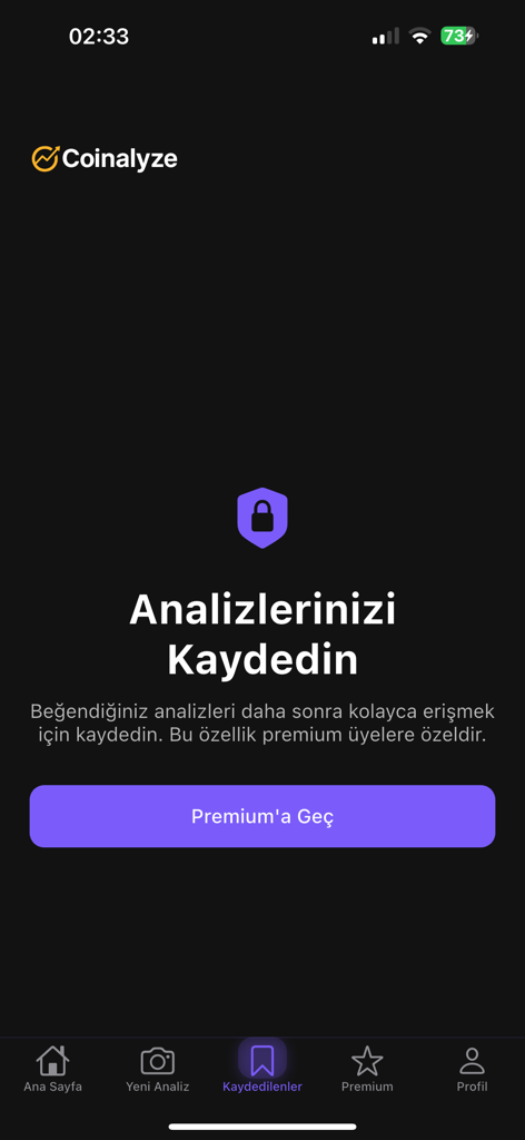 Coinalyze app premium screen for saving crypto market analysis