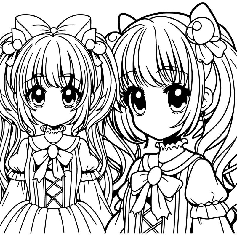 my melody as a anime girl