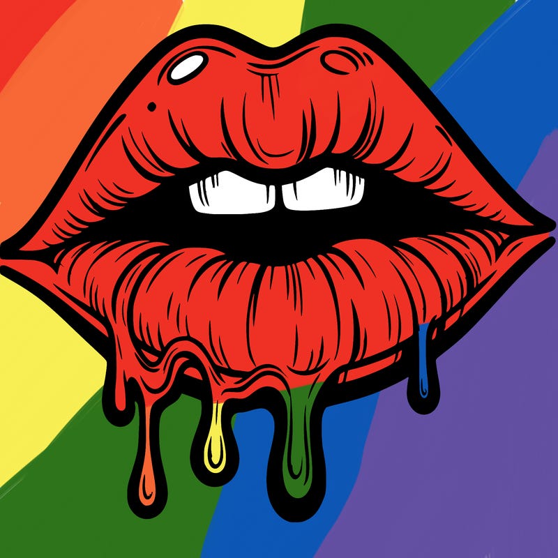 lips that look realistic and drip