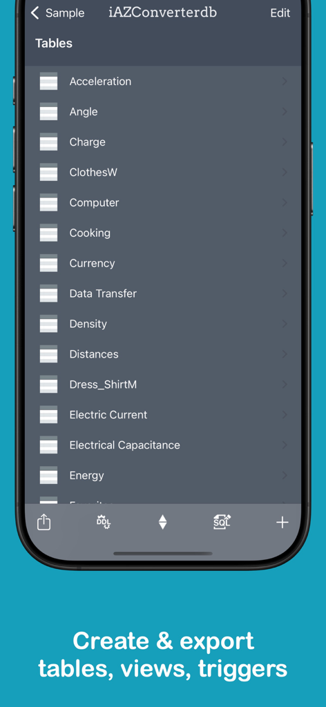 SQLed - SQL Database Manager - Developer Tools App | MWM