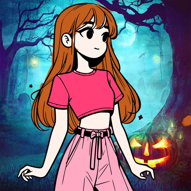 girl in a cute crop top