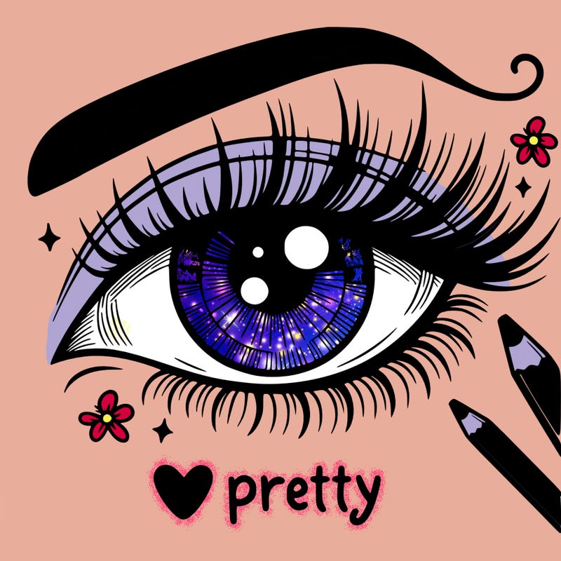 pretty eye