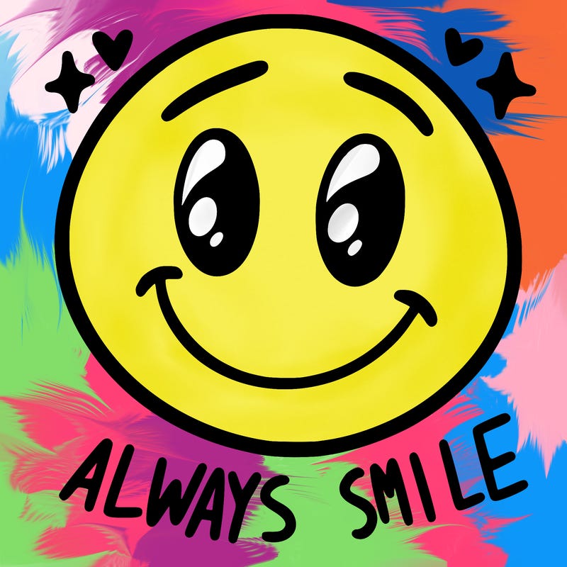always smile