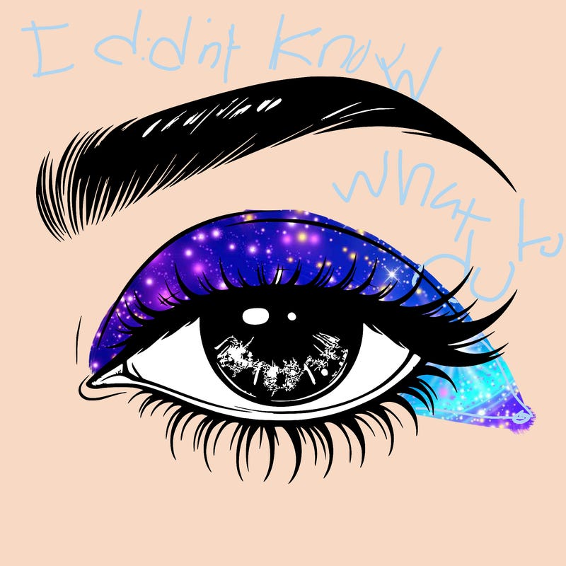 eye closed realistic