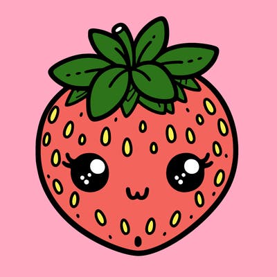 cute strawberry