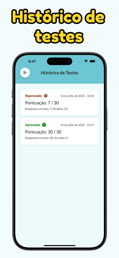 Testes de Código IMTT - Education App | MWM