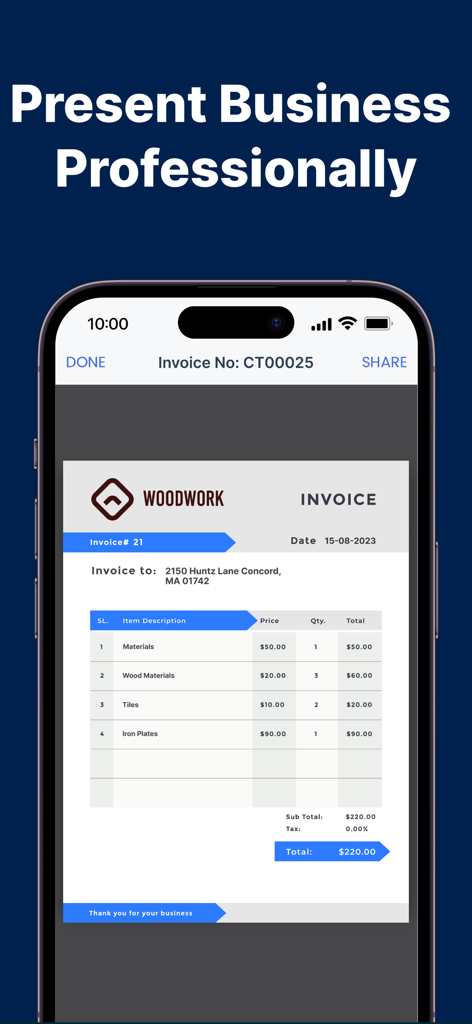 Invoice Maker by InvoiceOwl - Business App | MWM