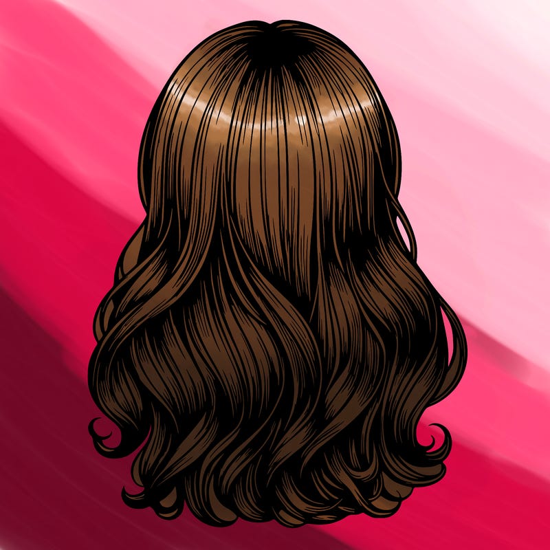 hair relistic  girl