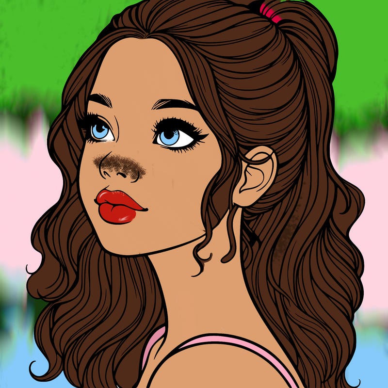 beautiful realistic girl