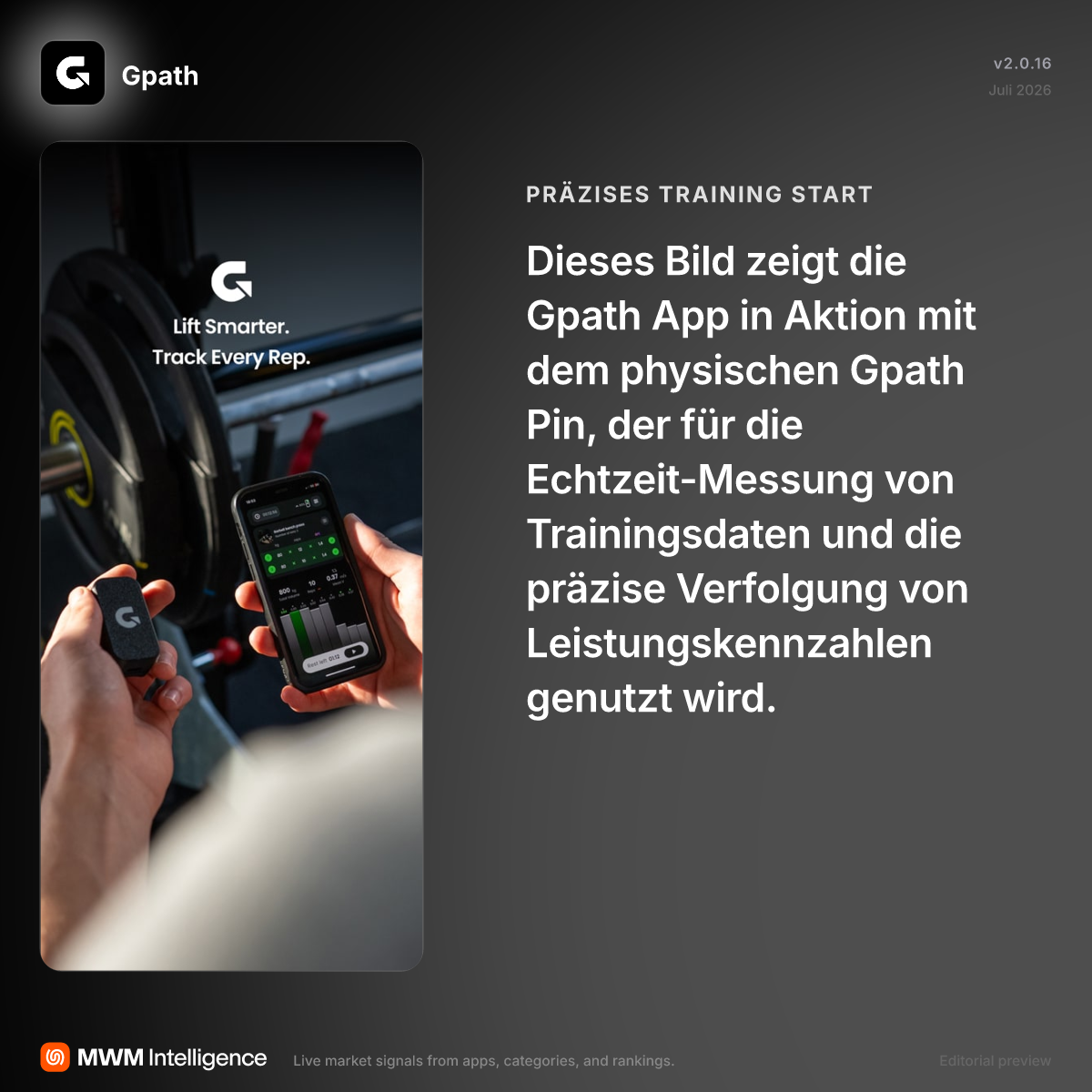 Gpath - Sport-App | MWM