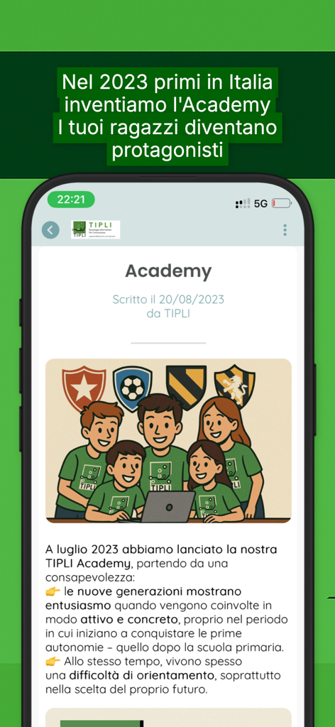 TIPLI - Teenagers working together on technology at the TIPLI Academy.