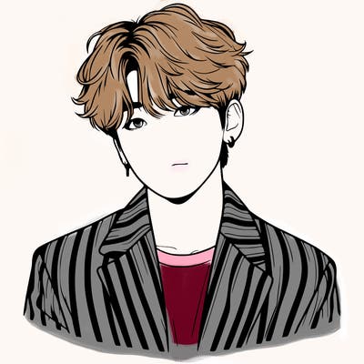 k-pop boy realistic