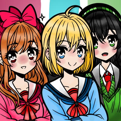 anime people