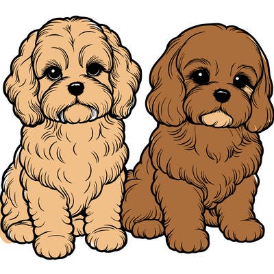 cavchons dogs realalistic