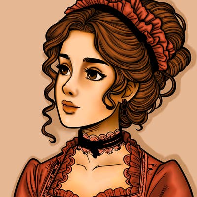 realistic victorian woman