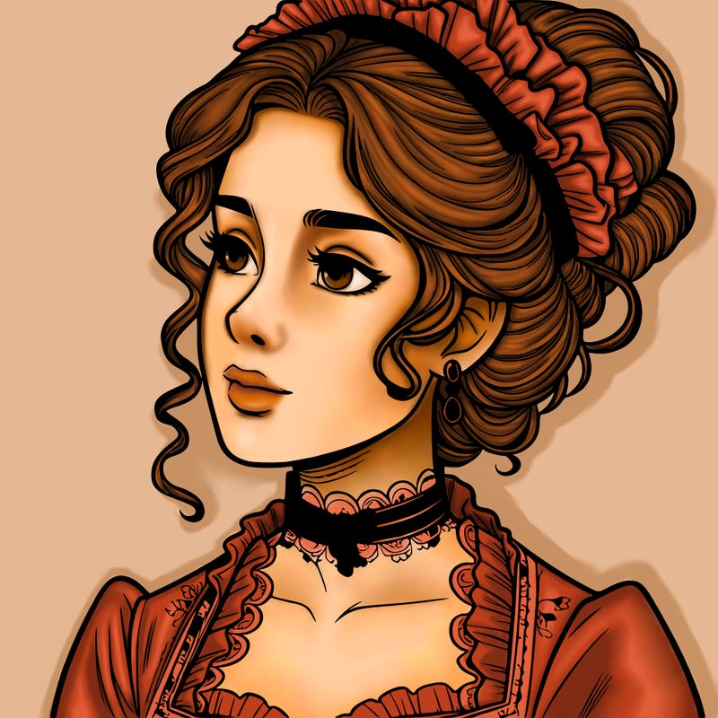 realistic victorian woman