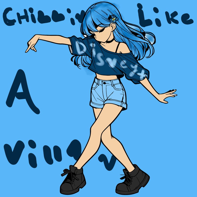 realistic girl danceing