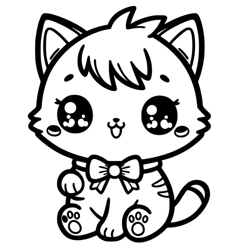 kawaii kitten