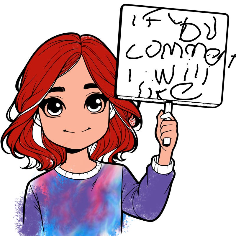 realistic girl holding up a sign