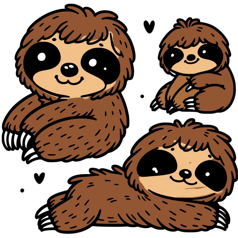 cute sloths