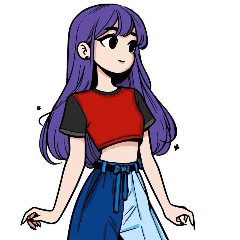girl in a cute crop top
