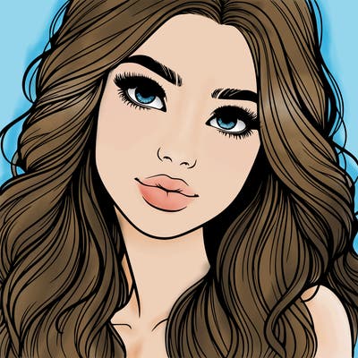 beautiful realistic girl