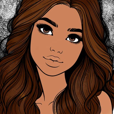 beautiful realistic girl