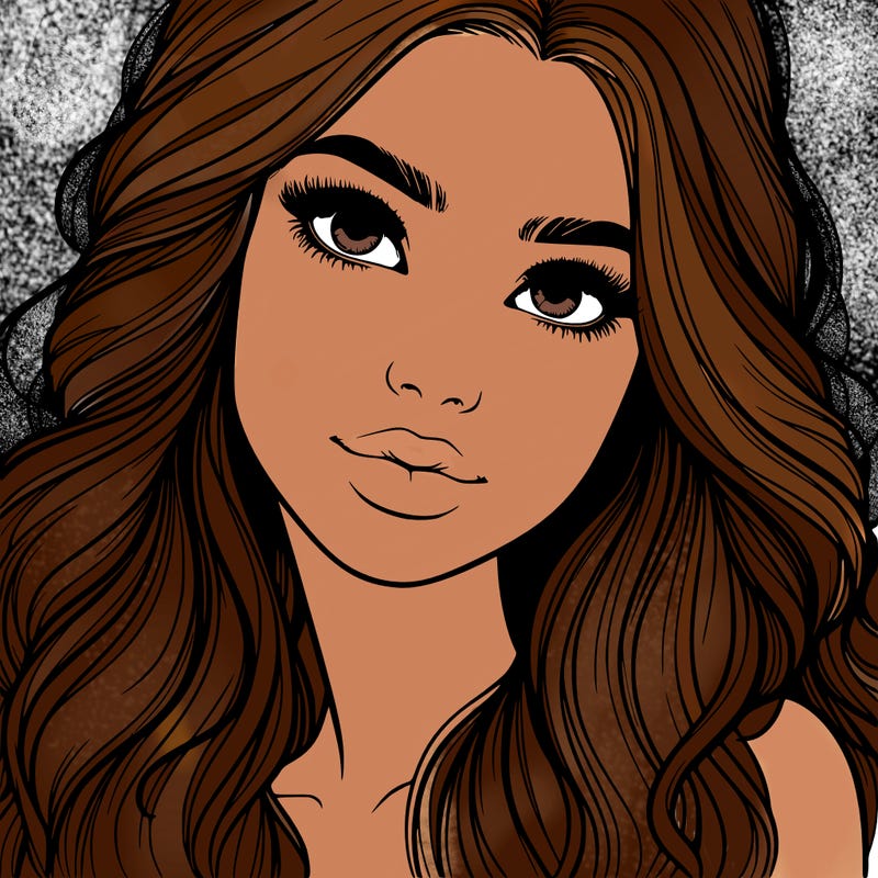 beautiful realistic girl