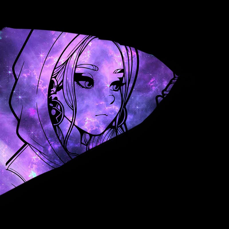 a realistic girl, spray painting