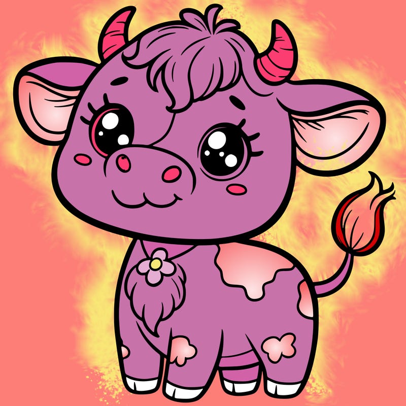 cute cow