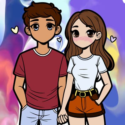boyfriend and girlfriend