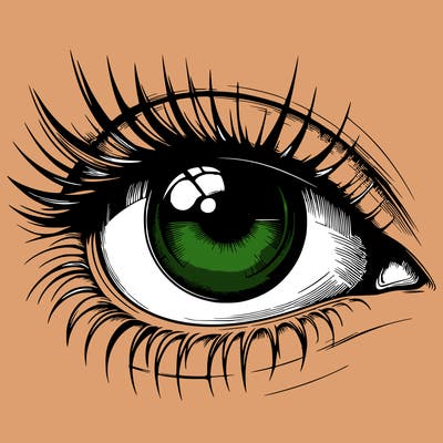 realistic eye