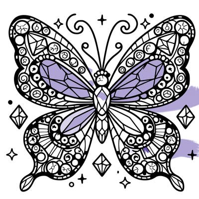 jeweled butterfly