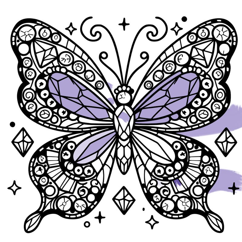 jeweled butterfly